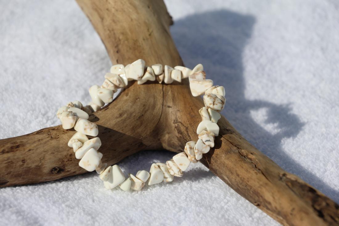 Bracelet Magnésite